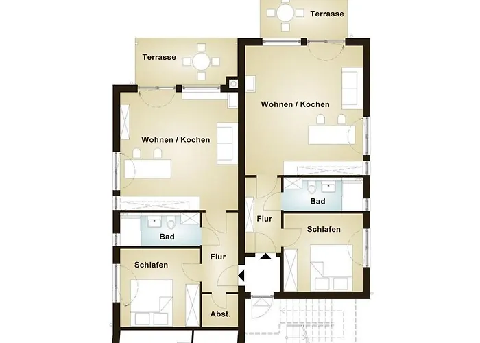 Сasa de vacaciones 1-bedroom